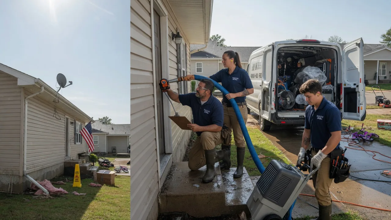 Ceiling Water Damage Restoration in Neillsville, WI near me