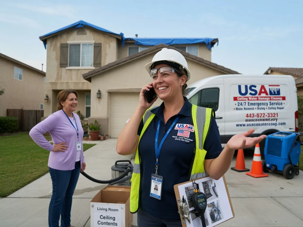Ceiling Water Damage Restoration Neillsville, WI FAQs